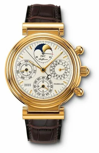 IWC Da Vinci Tourbillon Yellow Gold / German IW3752-01 (3752-01, IW375201)